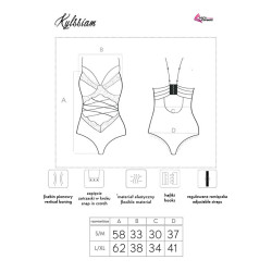 Livco Corsetti Fashion - Corps Kylssiam Lc 90613 Noir